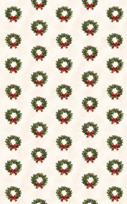 Holly Wreath Garland