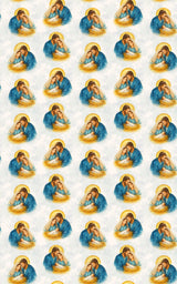Holy Family Halo - London Penny Gift Wrap