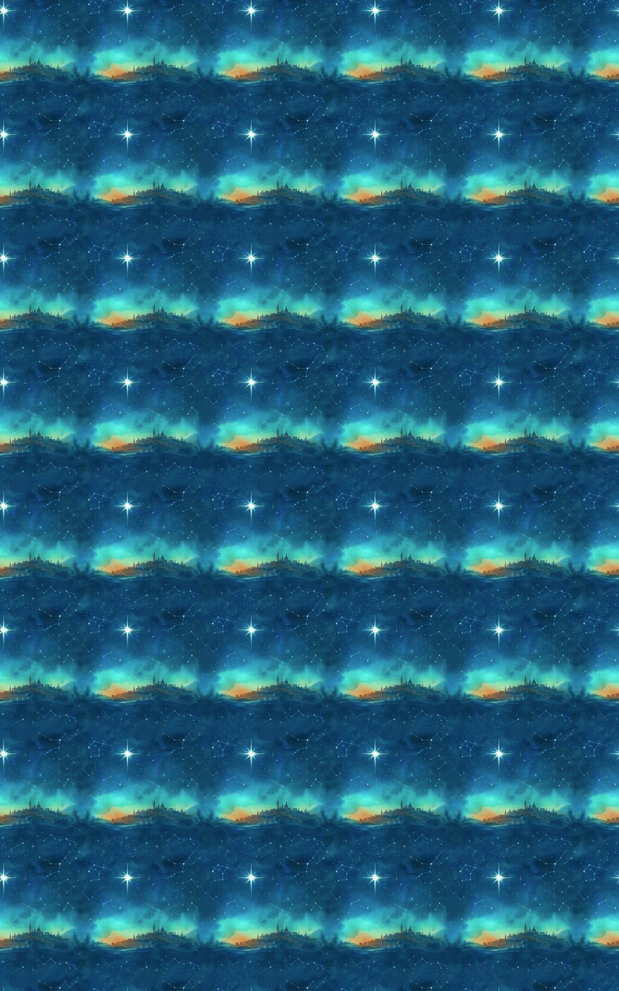Holy Night Sky - London Penny Gift Wrap