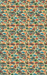 Honolulu Island Heritage - London Penny Gift Wrap