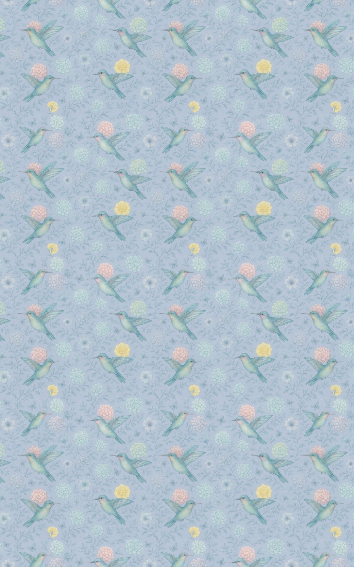 Hummingbird Haven - London Penny Gift Wrap