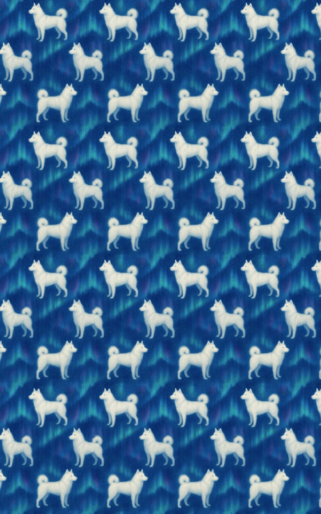 Husky Aurora - London Penny Gift Wrap