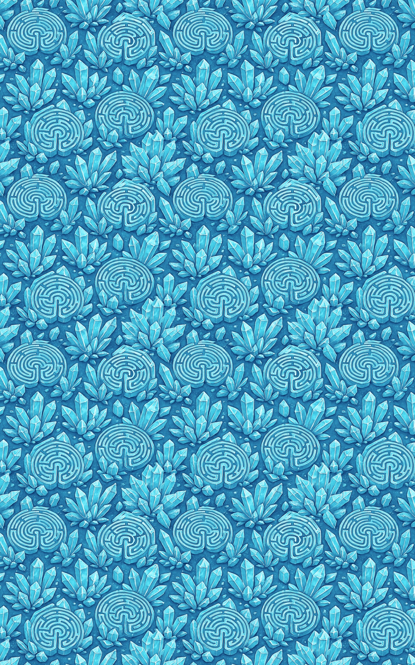 Ice Crystal Labyrinth