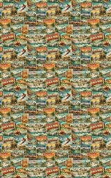 Idaho Postcard Memories - London Penny Gift Wrap