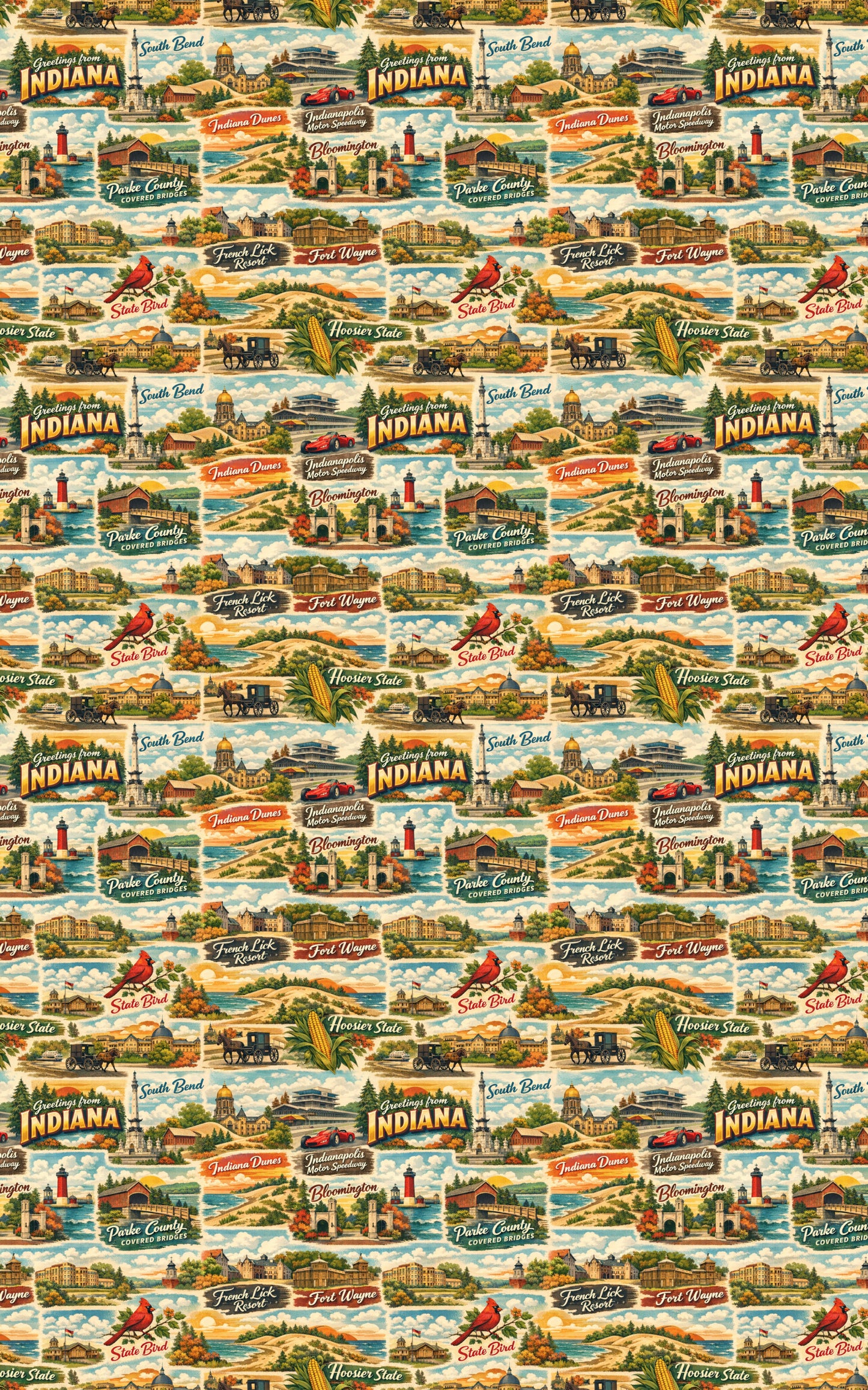 Indiana Postcard Memories