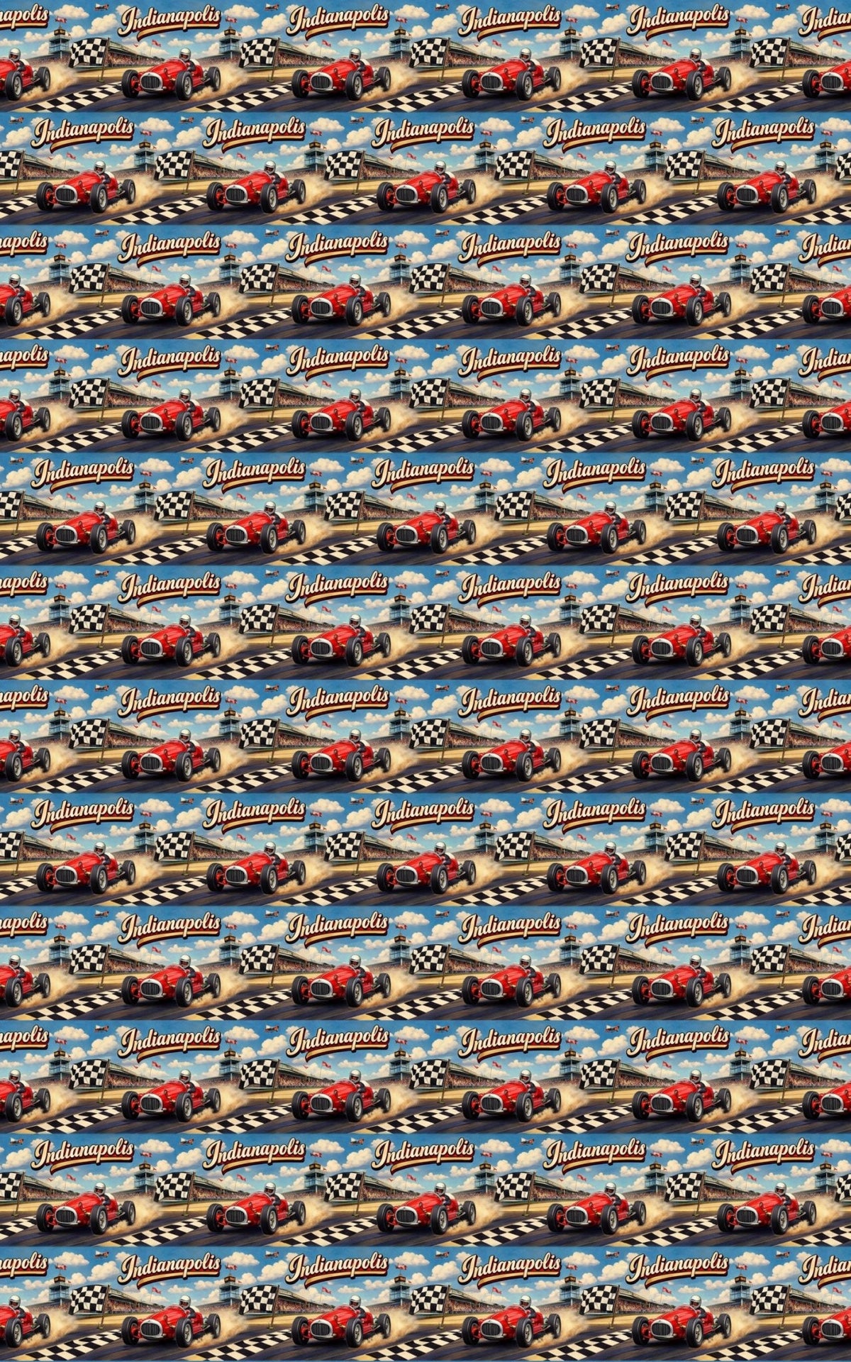 Indianapolis Racing Roots - London Penny Gift Wrap