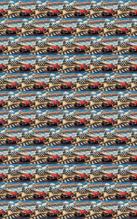 Indianapolis Racing Roots - London Penny Gift Wrap