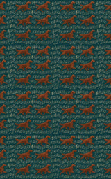 Irish Setter Symphony - London Penny Gift Wrap