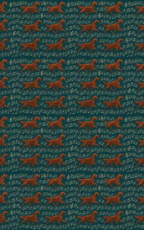 Irish Setter Symphony - London Penny Gift Wrap
