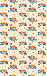 Irvine Pacific Calm - London Penny Gift Wrap