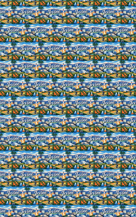 Irvine Tech Coast Twilight II - London Penny Gift Wrap