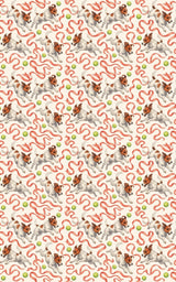 Jack Russell Jamboree - London Penny Gift Wrap