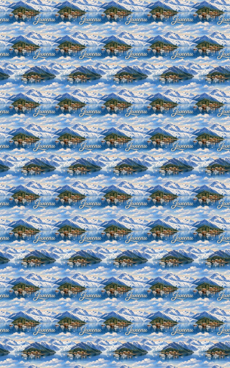 Juneau Glacier Harbor - London Penny Gift Wrap