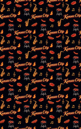 Kansas City Jazz & BBQ - London Penny Gift Wrap