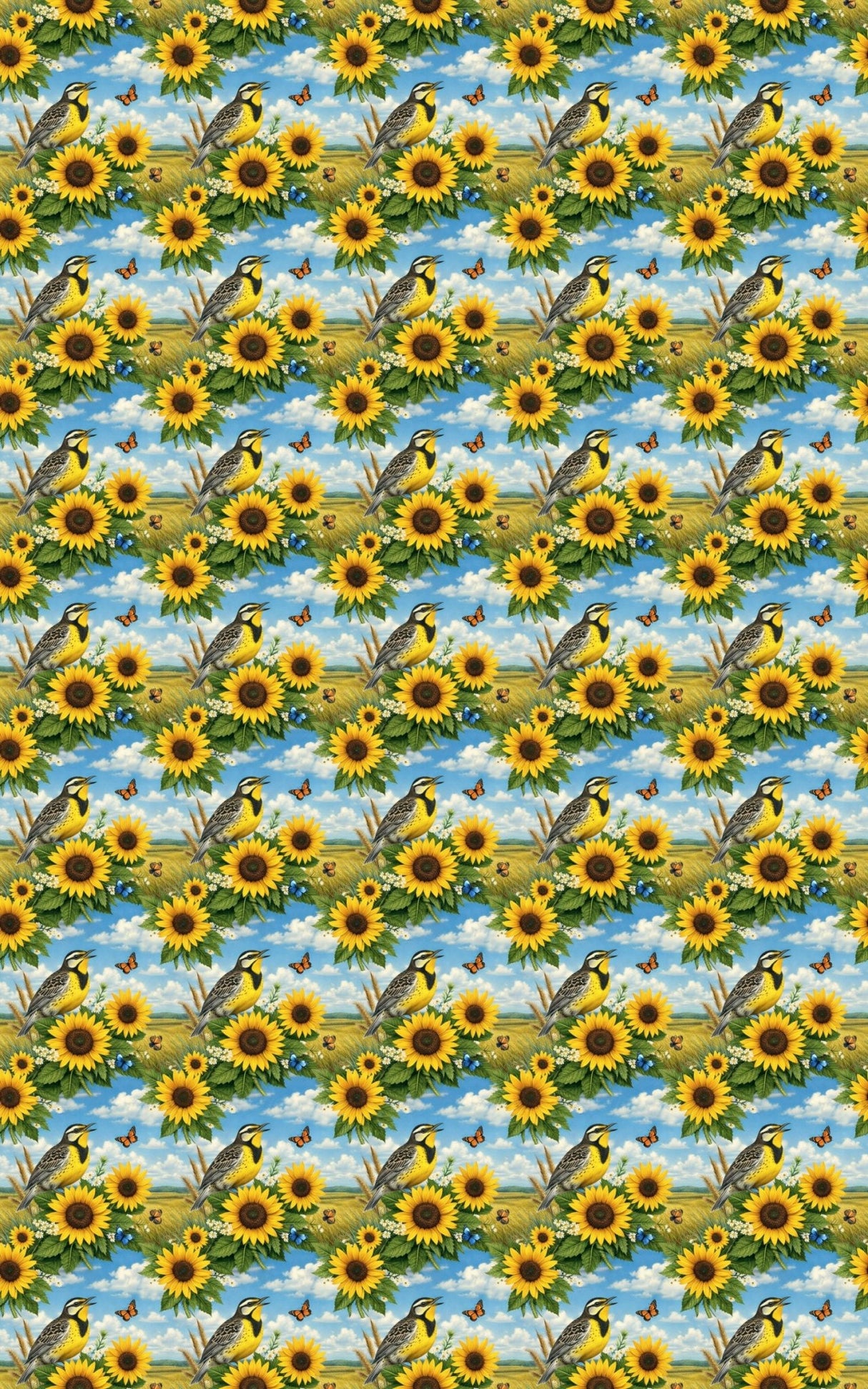 Kansas Flora & Fauna - London Penny Gift Wrap