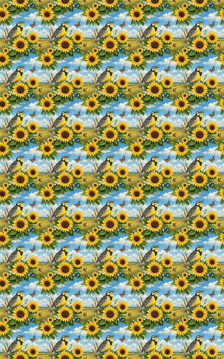 Kansas Flora & Fauna - London Penny Gift Wrap
