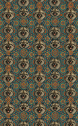 Keeshond Kaleidoscope - London Penny Gift Wrap
