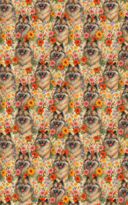 Garden Keeshond