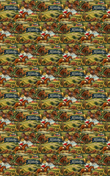 Kentucky Bluegrass Elegance - London Penny Gift Wrap