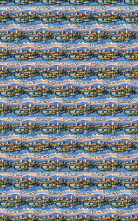 Knoxville Smoky Mountain Glow - London Penny Gift Wrap