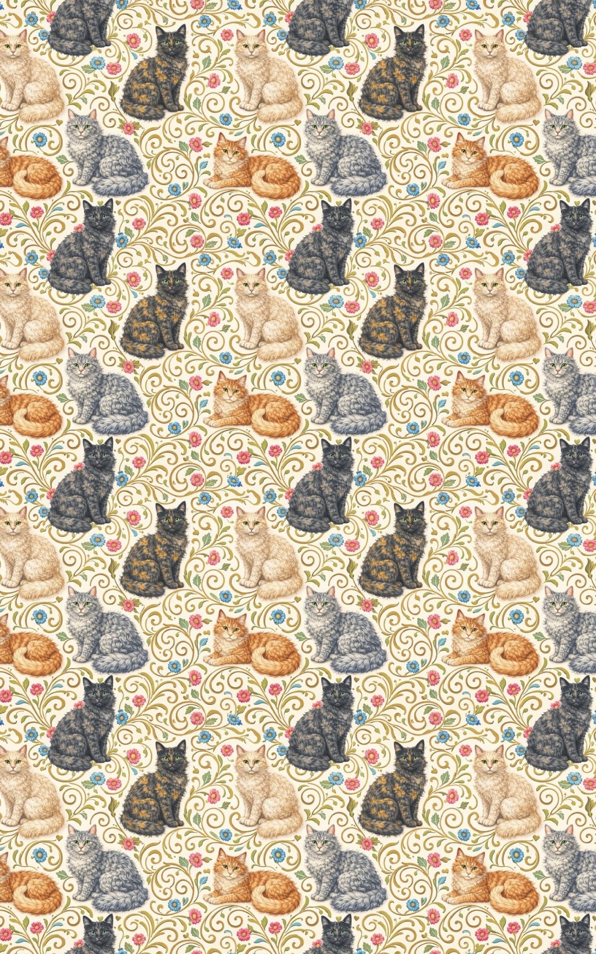 LaPerm Curls - London Penny Gift Wrap