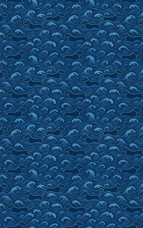 Labrador Lagoon - London Penny Gift Wrap