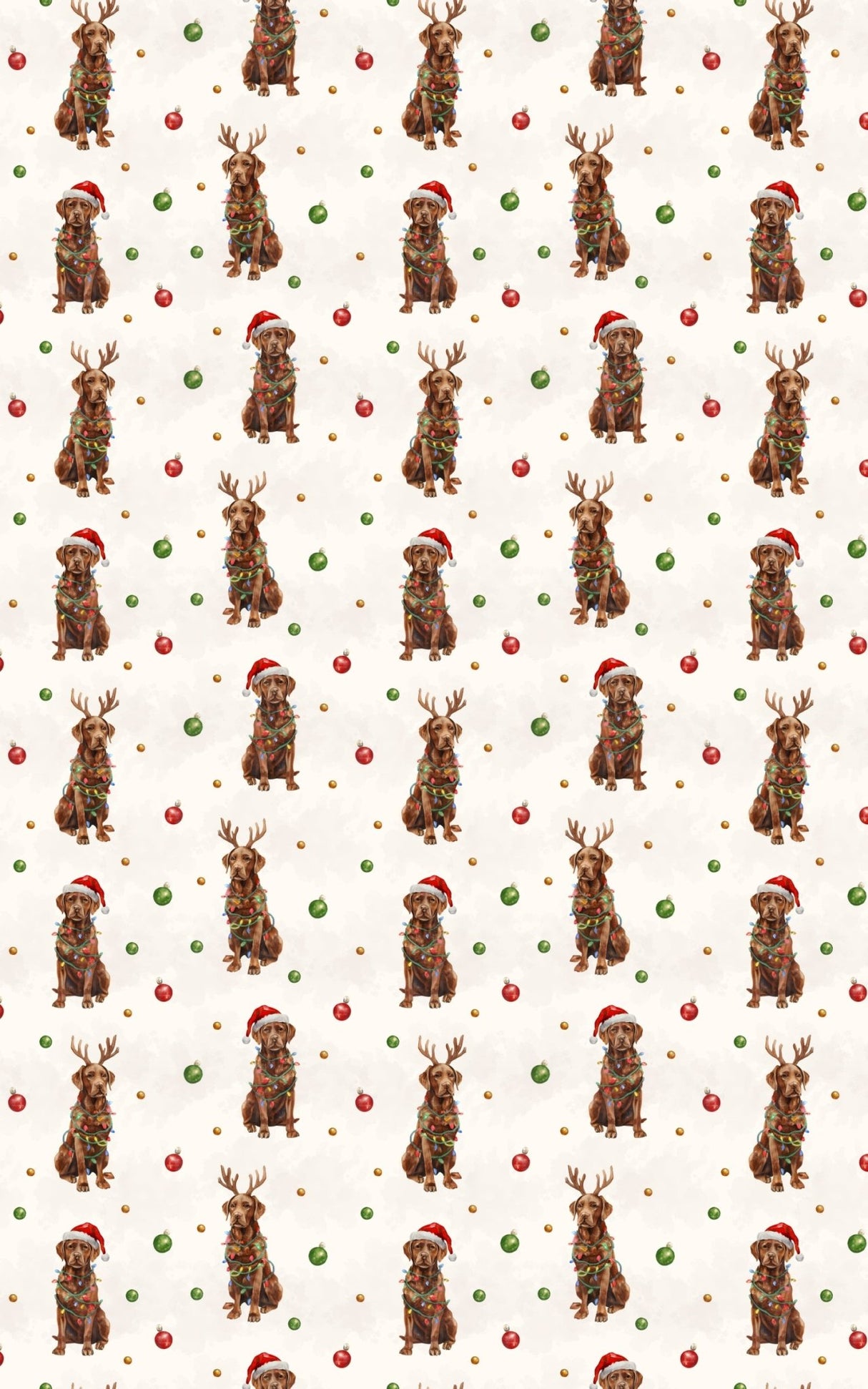 Yuletide Labrador Cheer - London Penny Gift Wrap