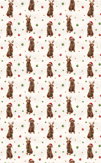 Yuletide Labrador Cheer