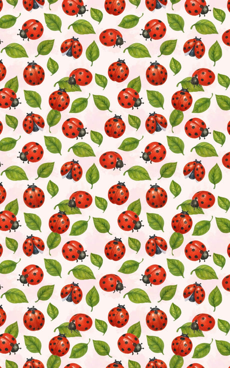 Ladybug Garden Dance - London Penny Gift Wrap