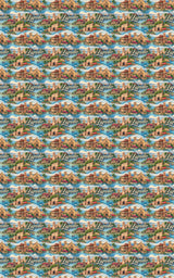 Laredo Border Sunset - London Penny Gift Wrap