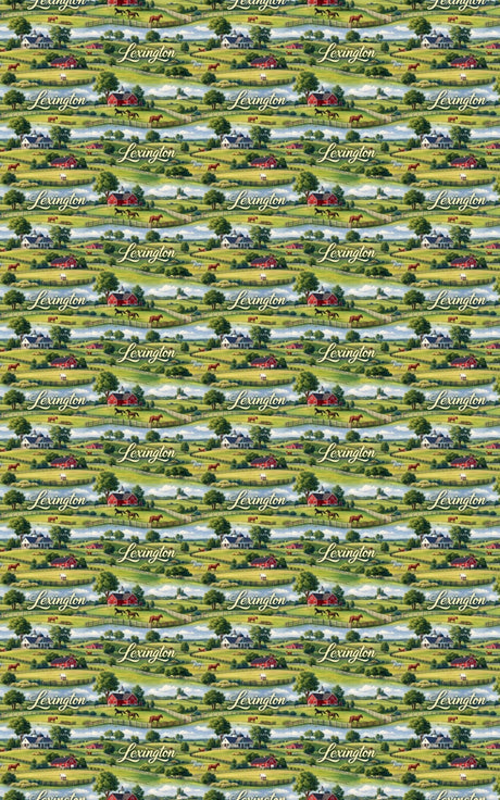Lexington Bluegrass Glow - London Penny Gift Wrap