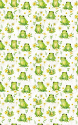 Lily Meadow Frogs - London Penny Gift Wrap