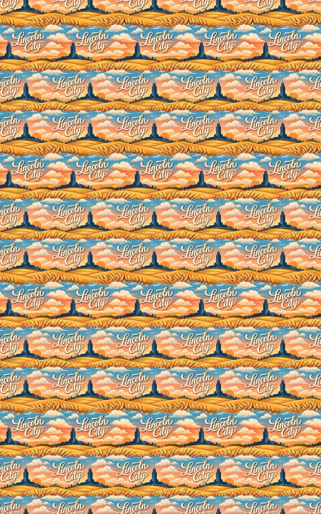 Lincoln Prairie Gold - London Penny Gift Wrap