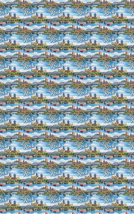 Little Rock River Market - London Penny Gift Wrap