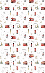 London Love Postcards - London Penny Gift Wrap
