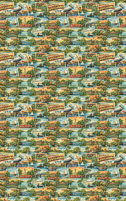 Louisiana Postcard Memories