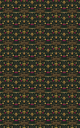 Louisiana French Quarter Flourish - London Penny Gift Wrap