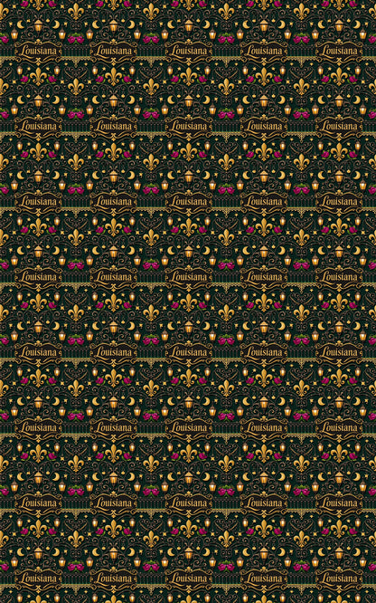 Louisiana French Quarter Flourish