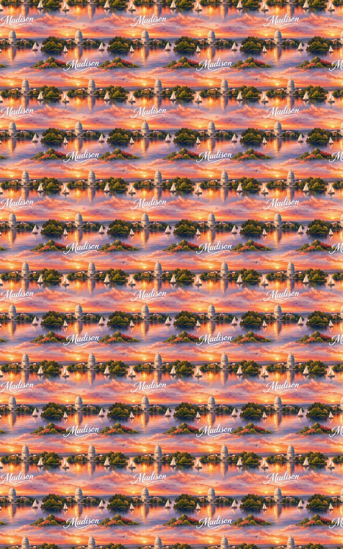 Madison Capitol Lakes - London Penny Gift Wrap