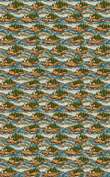 Maine Pine & Coast - London Penny Gift Wrap