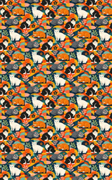 Manx Modern - London Penny Gift Wrap