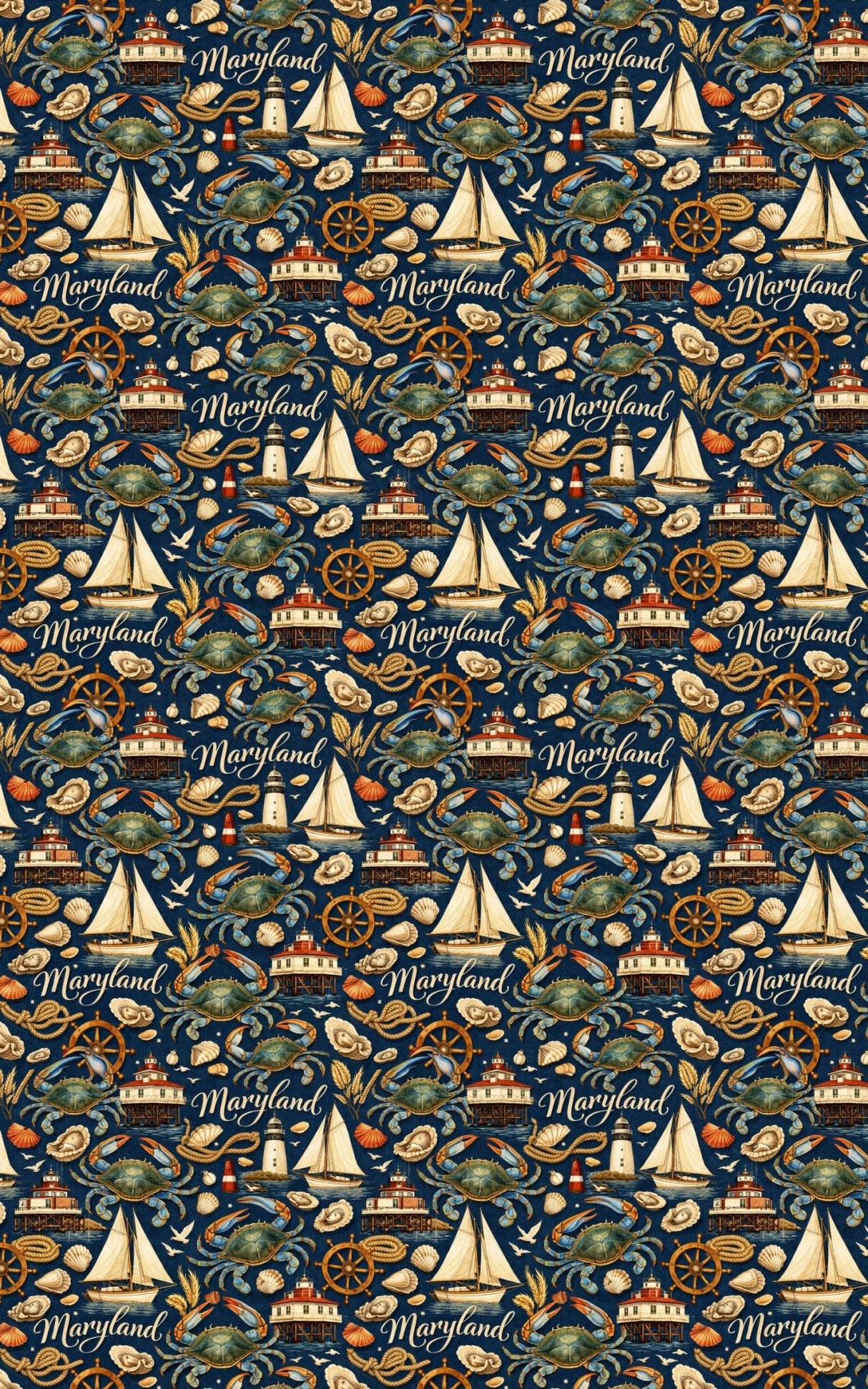 Maryland Chesapeake Classic - London Penny Gift Wrap