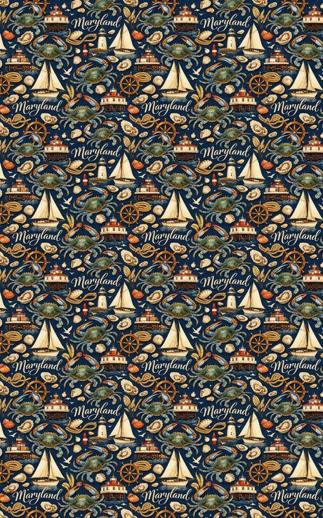 Maryland Chesapeake Classic - London Penny Gift Wrap