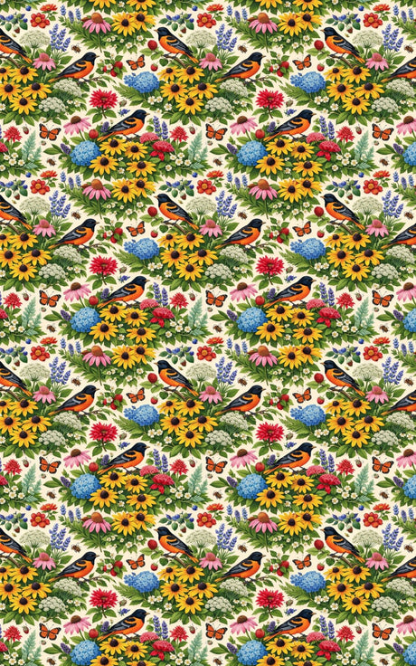 Maryland Flora & Fauna - London Penny Gift Wrap