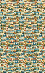 Maryland Postcard Memories - London Penny Gift Wrap