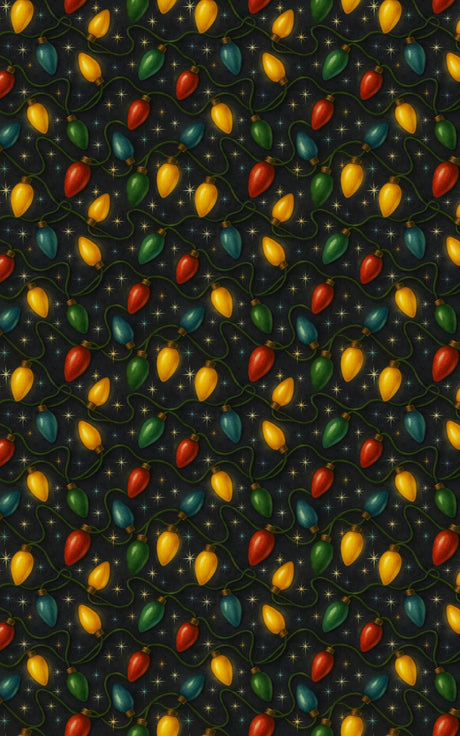 Merry & Bright Lights - London Penny Gift Wrap