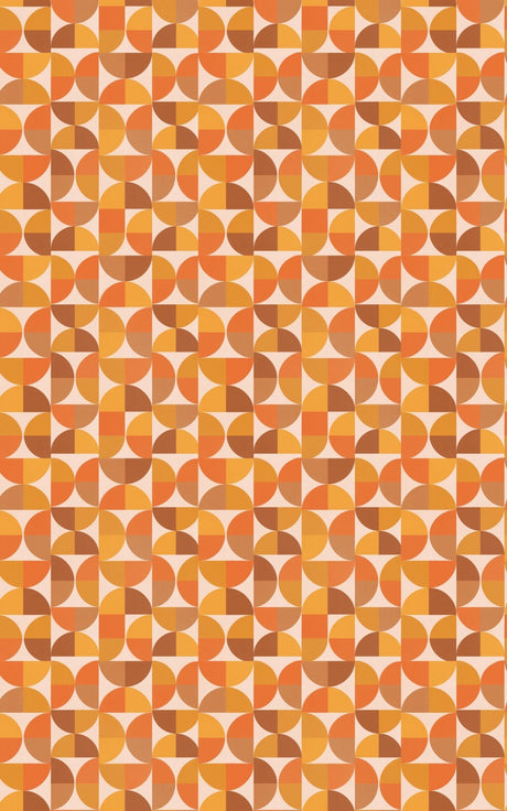 Mid Century Geo Blocks - London Penny Gift Wrap