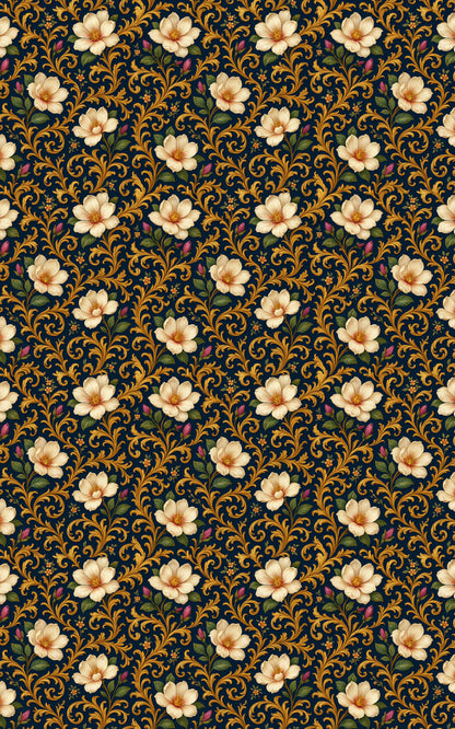 Midnight Magnolia Garden