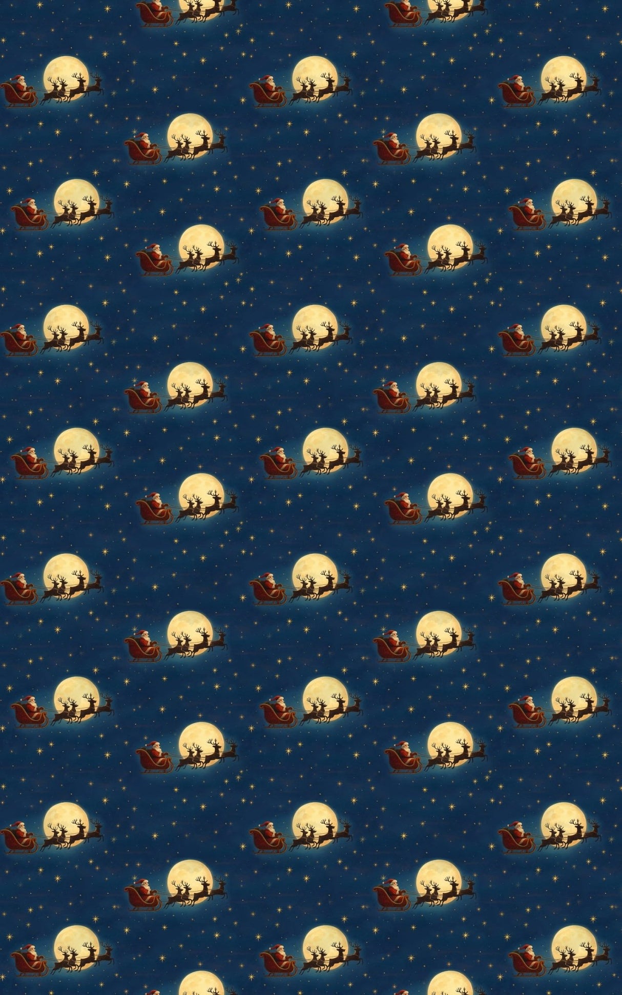 Midnight Sleigh Ride - London Penny Gift Wrap