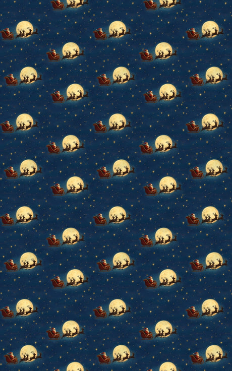 Midnight Sleigh Ride - London Penny Gift Wrap